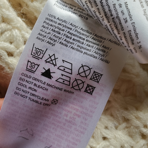 White knit cardigan - Picture 4 of 5